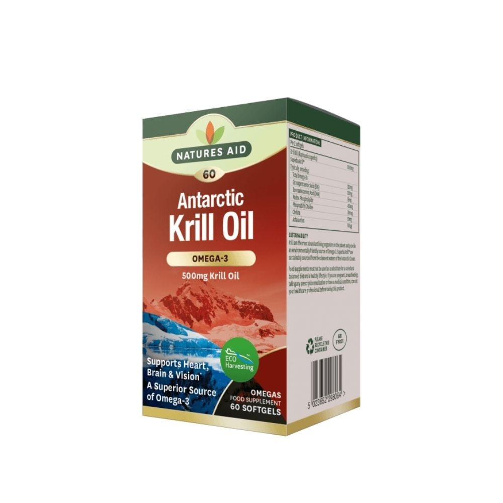 Natures Aid Antarctic Krill Oil 